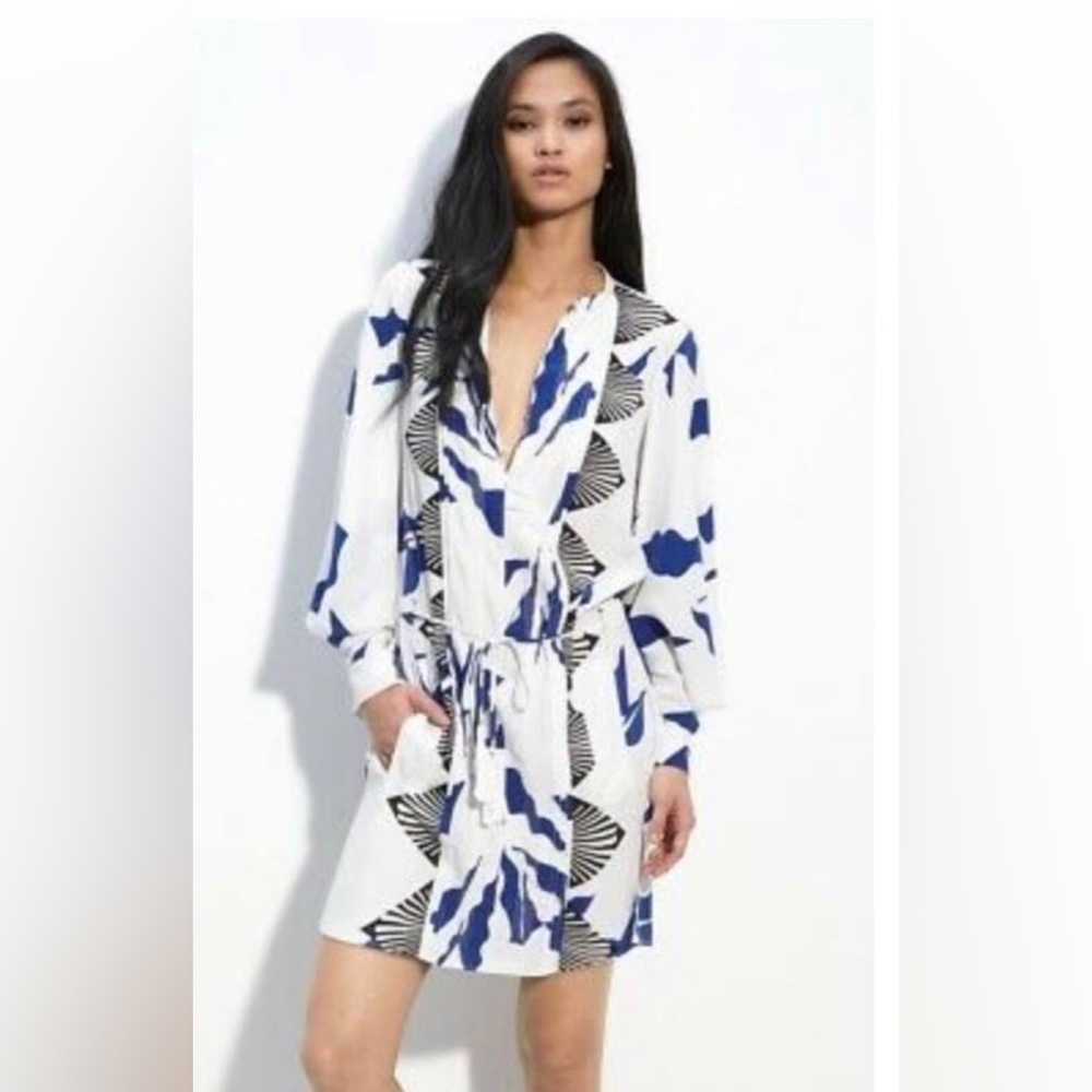 Silk DVF dress